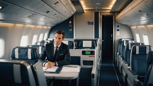 Travel business class on board the air france 777